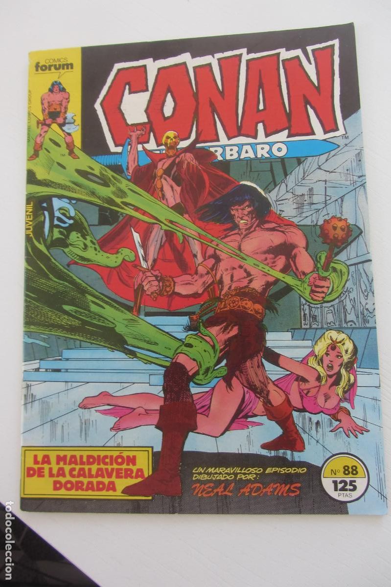 C&oacute;mics: CONAN EL BARBARO. N&ordm; 88 FORUM-1983 ARX21 - Foto 1