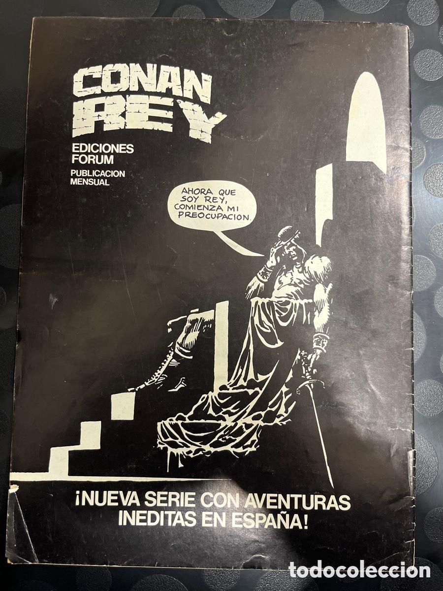 C&oacute;mics: CONAN EL B&Aacute;RBARO N.54 LA MARCA DE LA MUERTE ( 1983/1994 ) - Foto 2