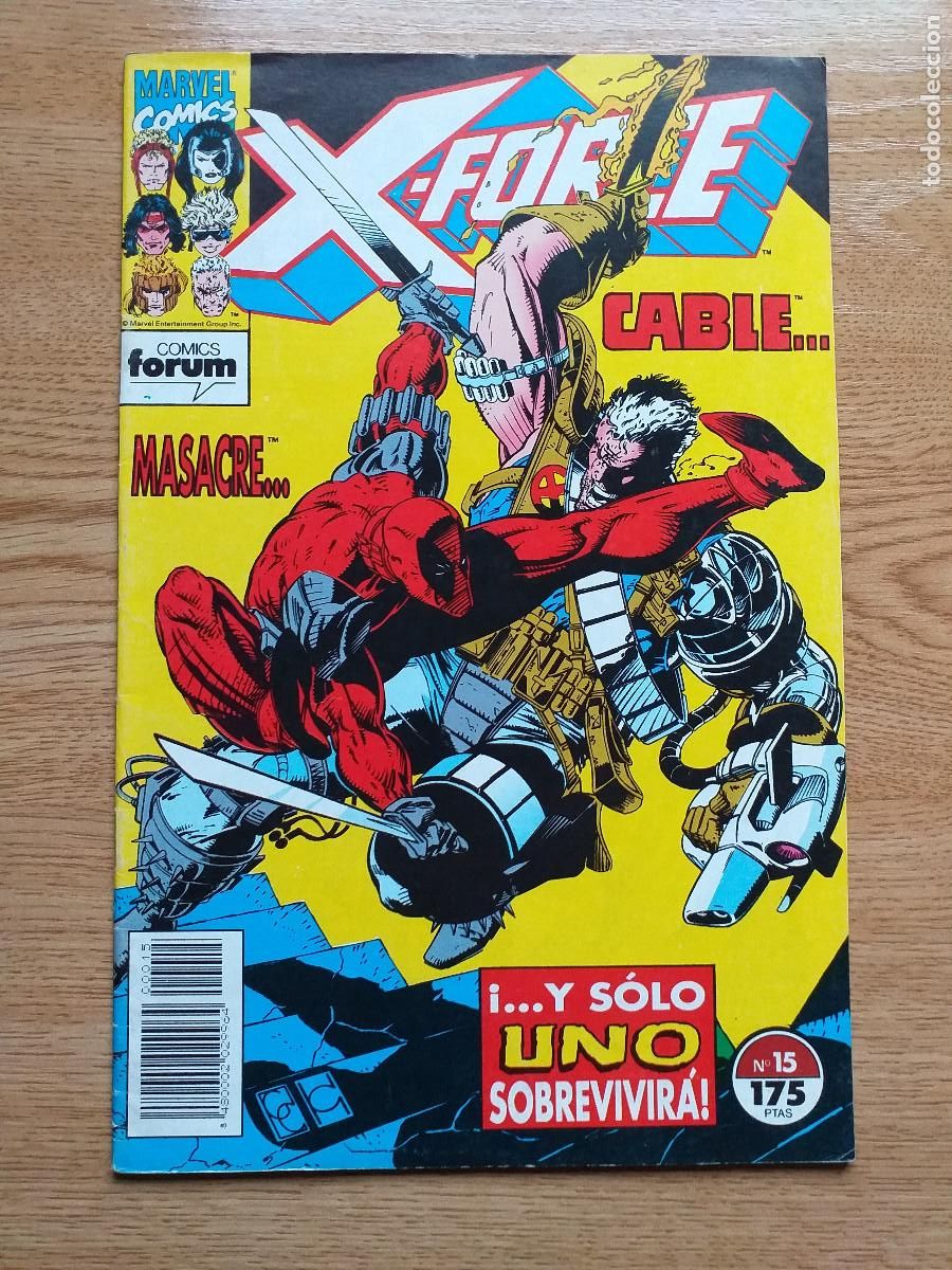 C&oacute;mics: X-FORCE - VOL. 1 N&ordm; 15 - MASACRE, CABLE - FORUM - Foto 1
