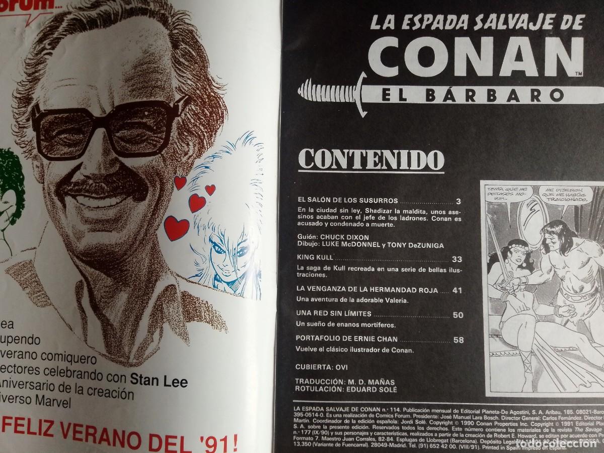 C&oacute;mics: x2 La espada salvaje de Conan el b&aacute;rbaro. Forum Editorial Planeta. - Foto 3