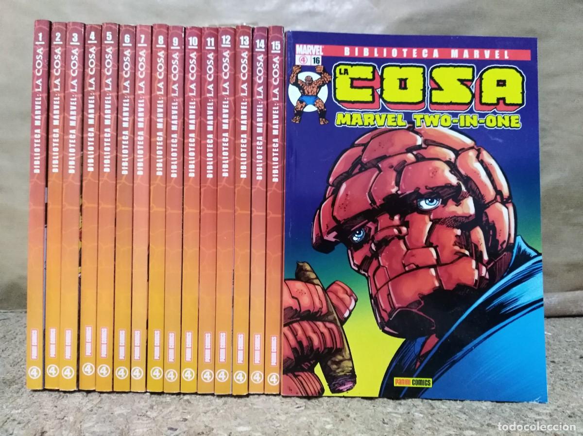 C&oacute;mics: Biblioteca Marvel.La Cosa Completa 16 Tomos.Forum.Panini - Foto 1