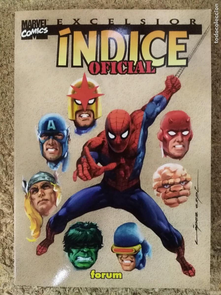 C&oacute;mics: Indice Oficial Linea Excelsior.Marvel.Forum - Foto 1