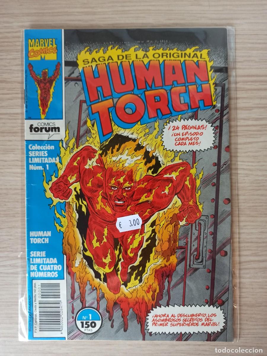 C&oacute;mics: HUMAN TORCH (Ed. Comics F&oacute;rum) N&ordm; 1 - Foto 1