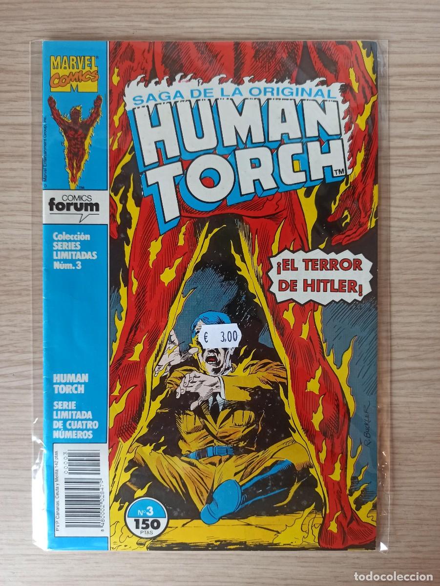 C&oacute;mics: HUMAN TORCH (Ed. Comics F&oacute;rum) N&ordm; 3 - Foto 1
