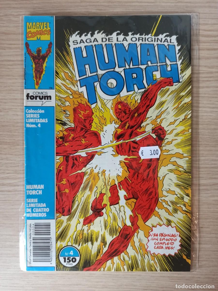 C&oacute;mics: HUMAN TORCH (Ed. Comics F&oacute;rum) N&ordm; 4 - Foto 1