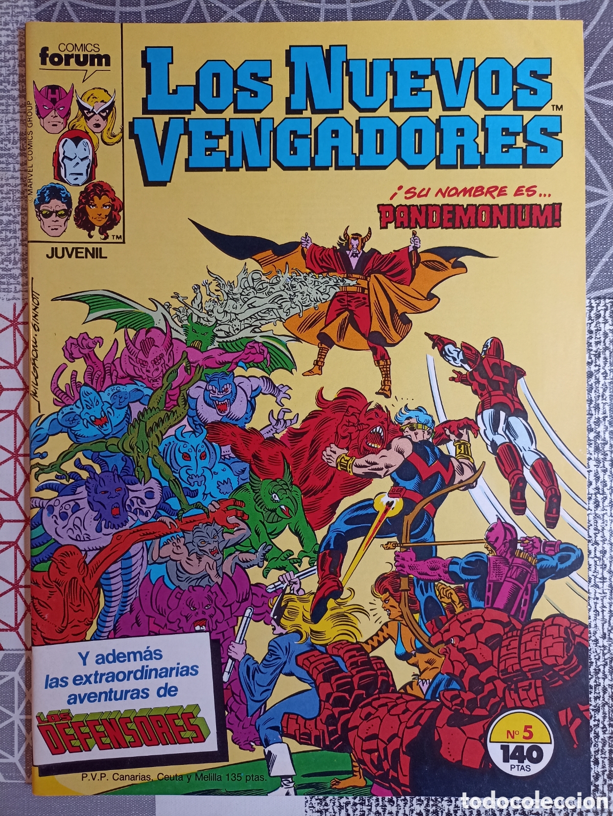 C&oacute;mics: LOS NUEVOS VENGADORES N&deg;5 -Forum- - Foto 1