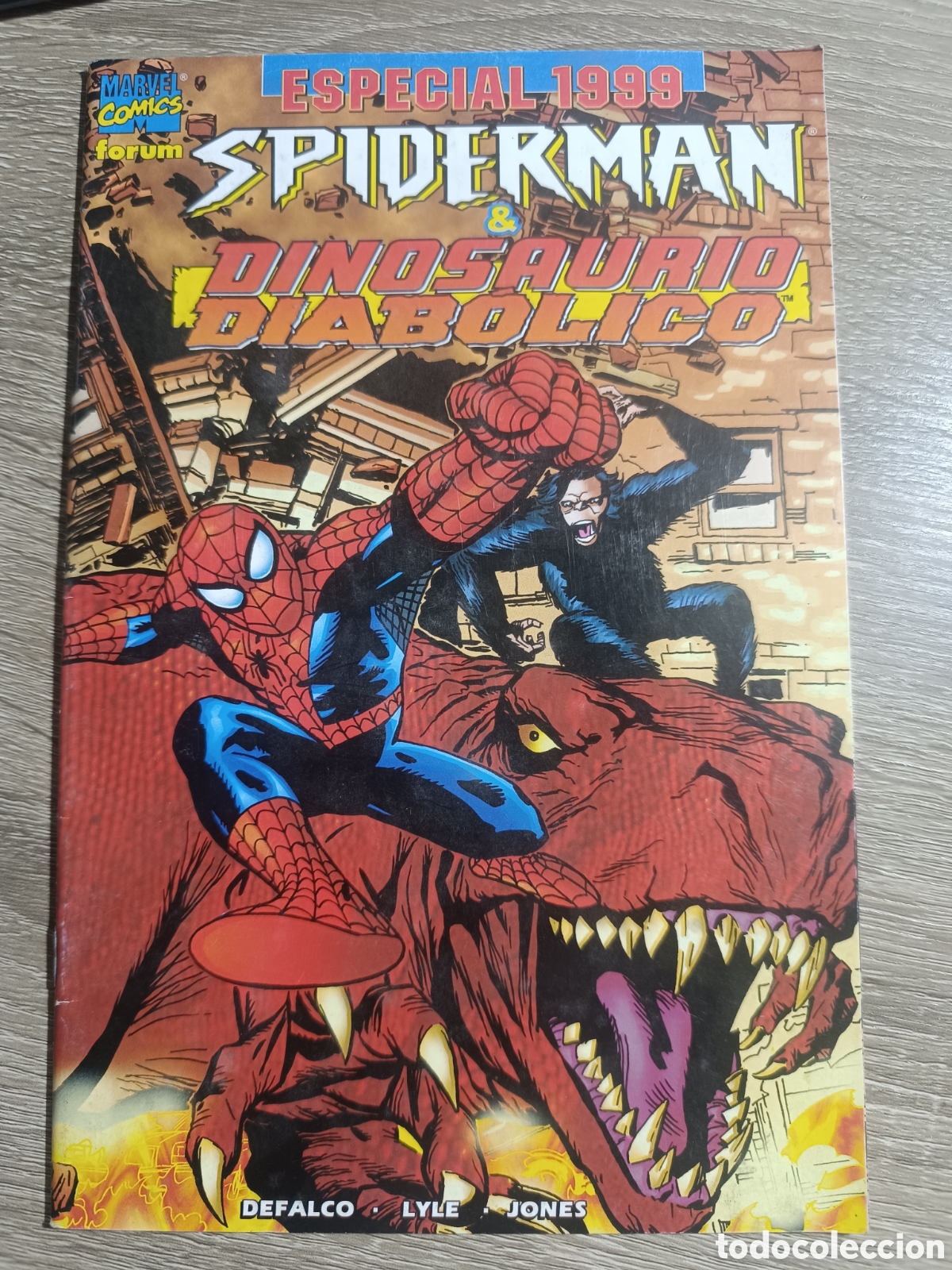 C&oacute;mics: Especial 1999 - Spiderman & Dinosaurio Diab&oacute;lico - Marvel C&oacute;mics - Forum - Foto 1