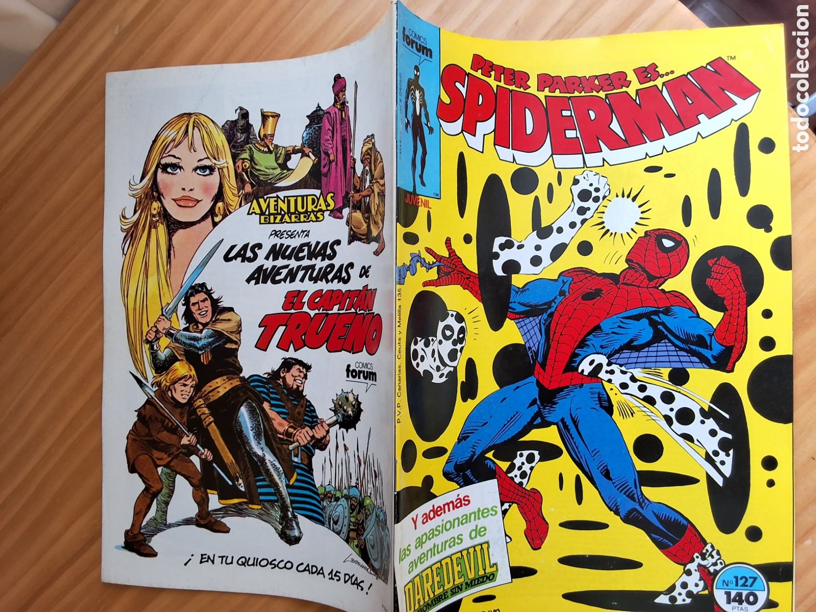C&oacute;mics: Spiderman forum grapa numero 127 y daredevil - Foto 1