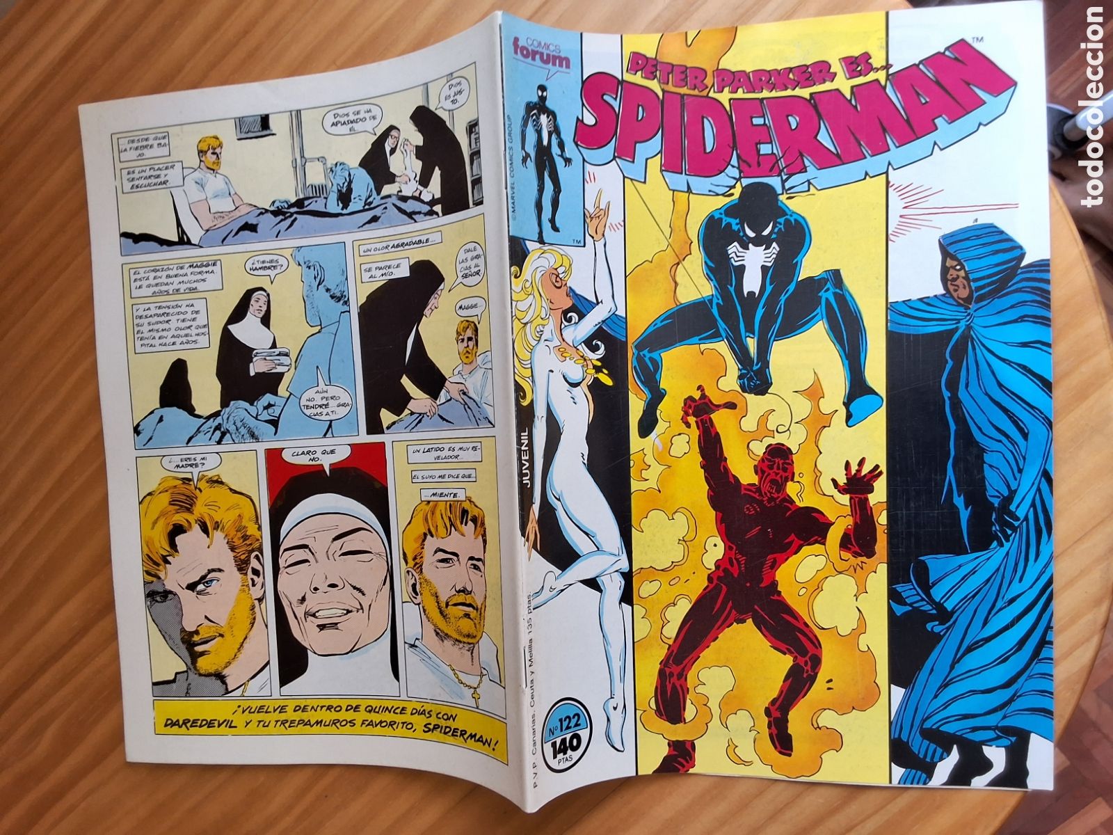 C&oacute;mics: Spiderman forum grapa numero 122 y daredevil - Foto 1