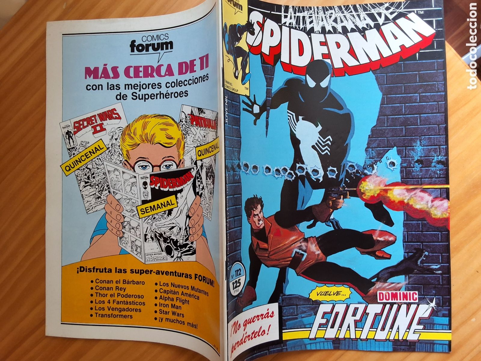 C&oacute;mics: Spiderman forum grapa numero 112 y daredevil - Foto 1