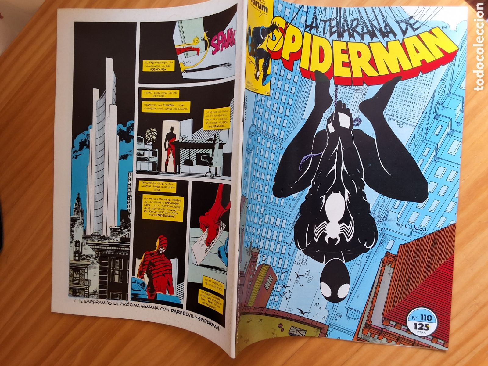 C&oacute;mics: Spiderman forum grapa numero 110 y daredevil - Foto 1