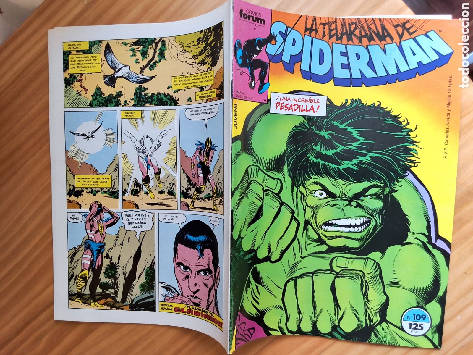 C&oacute;mics: Spiderman forum grapa numero 109 la masa y daredevil - Foto 1