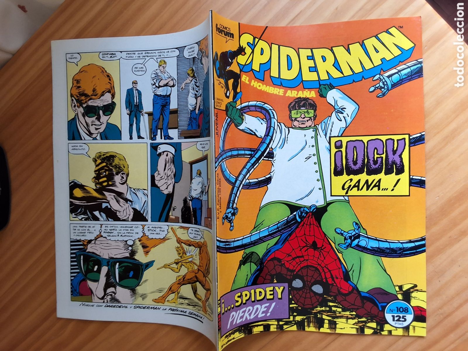 C&oacute;mics: Spiderman forum grapa numero 108 y daredevil - Foto 1
