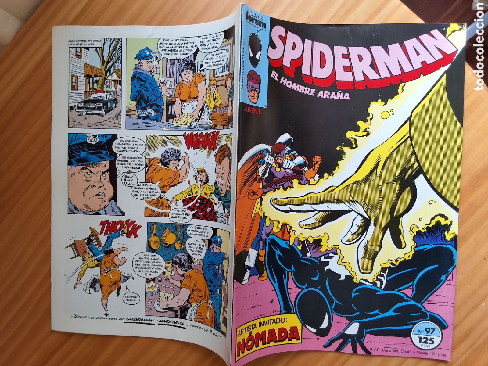 C&oacute;mics: Spiderman forum grapa numero 97 nomada y daredevil - Foto 1