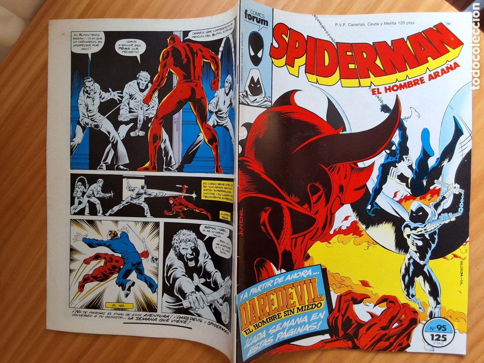 C&oacute;mics: Spiderman forum grapa numero 95 y daredevil - Foto 1
