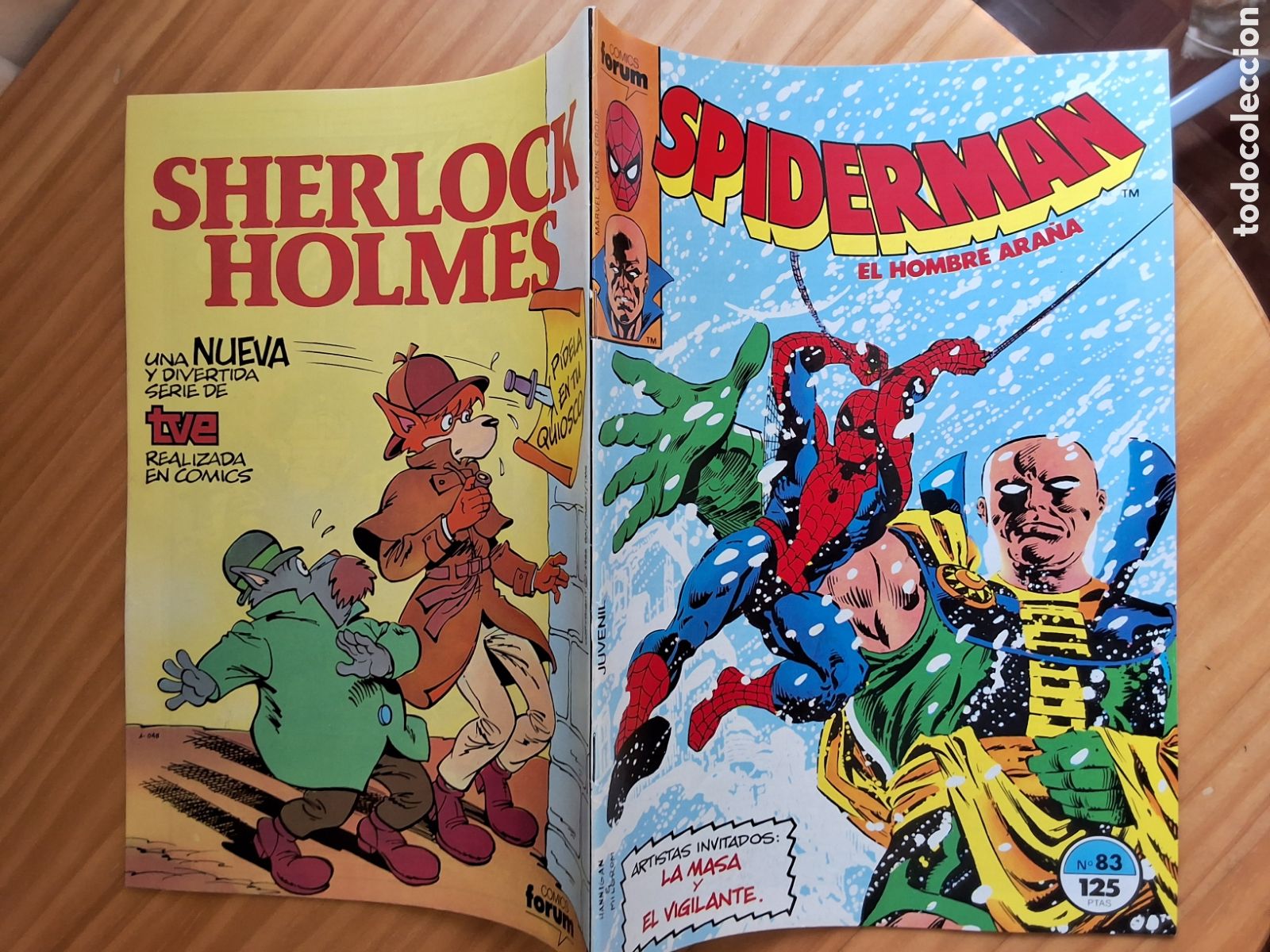 C&oacute;mics: Spiderman forum grapa numero 83 la masa y vigilante - Foto 1