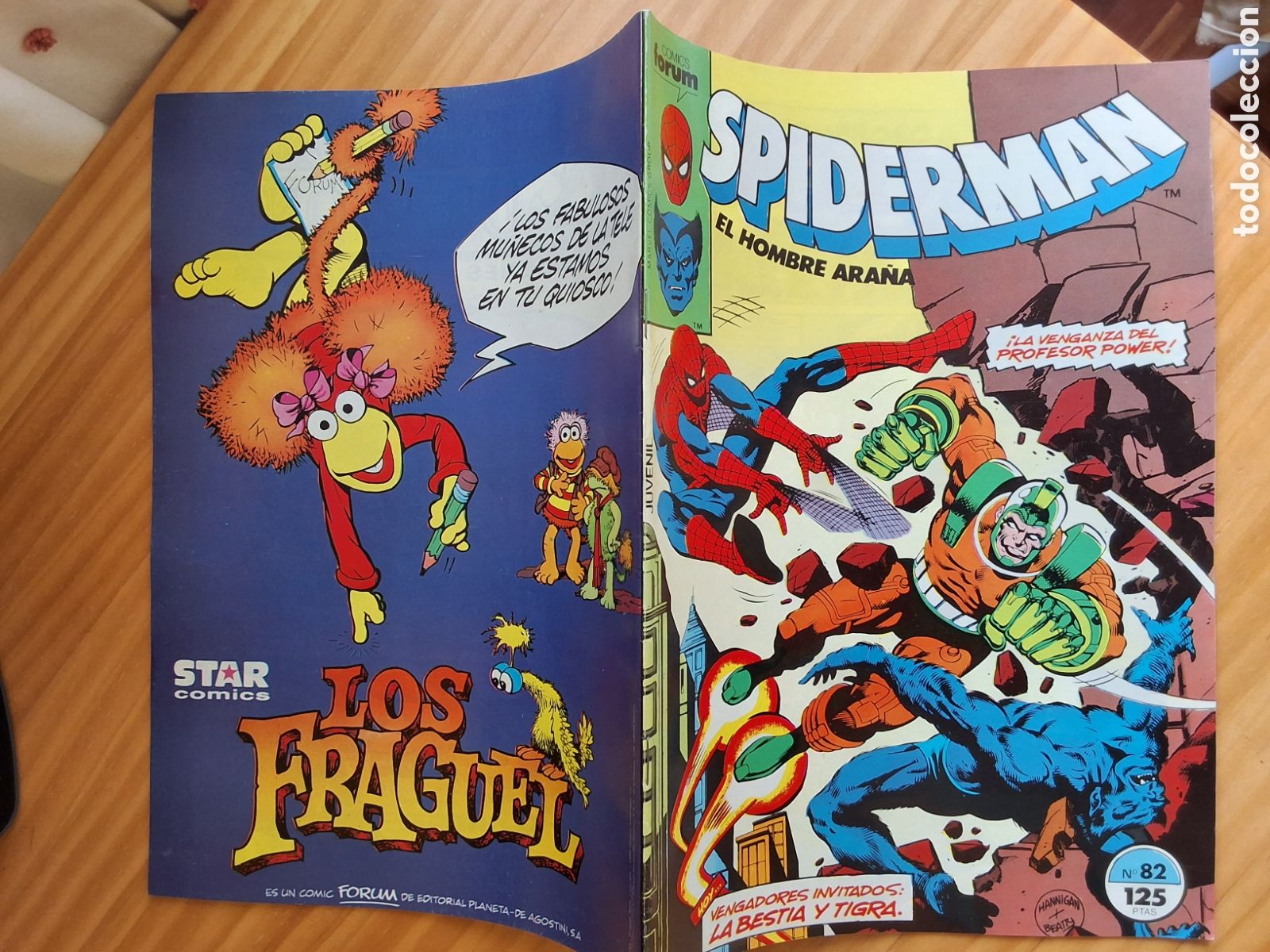 C&oacute;mics: Spiderman forum grapa numero 82 la bestia y tigra - Foto 1