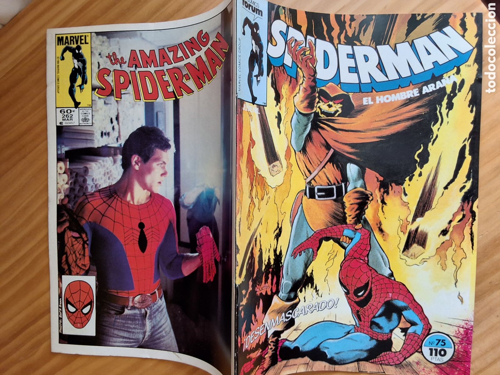C&oacute;mics: Spiderman forum grapa numero 75 DESENMASCARADO - Foto 1