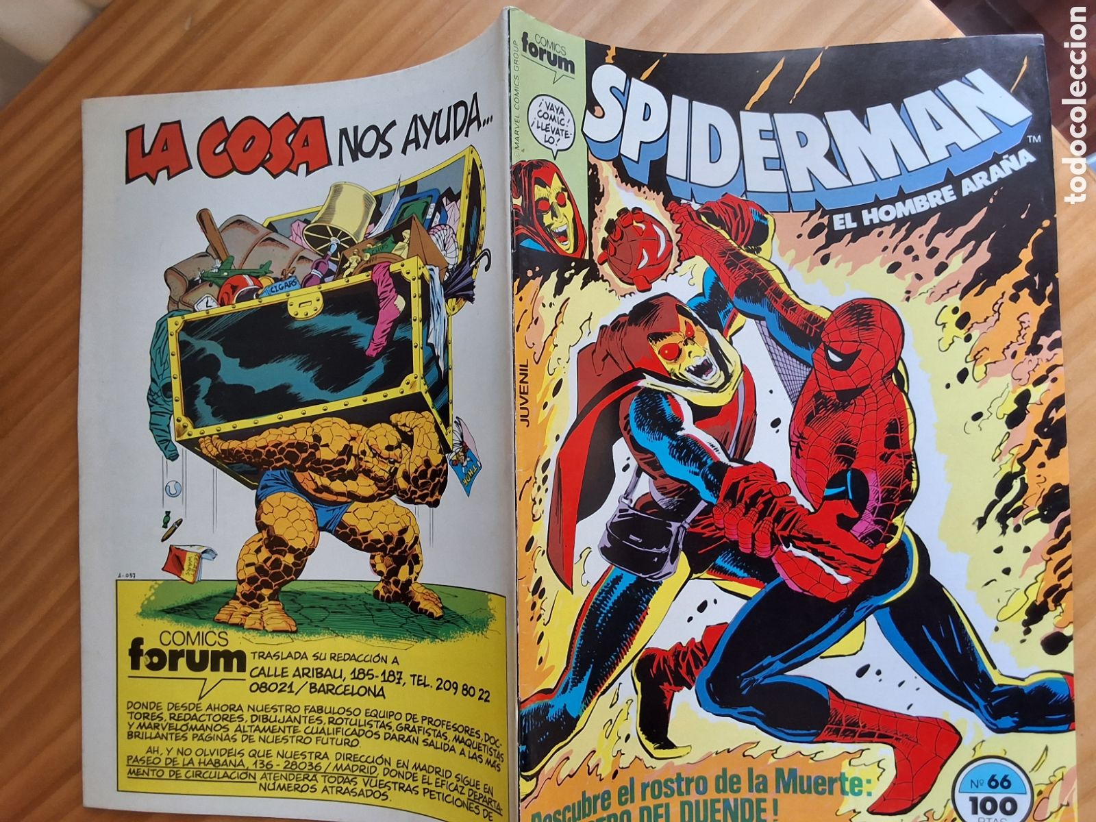 C&oacute;mics: Spiderman forum grapa numero 66 - Foto 1