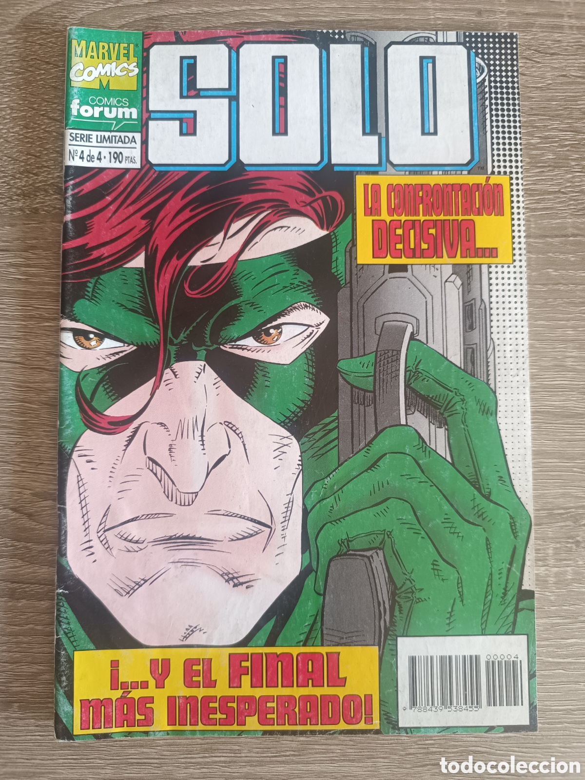 C&oacute;mics: SOLO - Serie Limitada n&ordm;4 de 4 - La Confrontaci&oacute;n Decisiva - Marvel C&oacute;mics - Forum 1995 - Foto 1