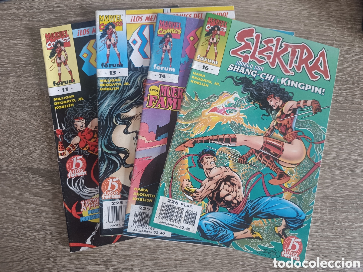 C&oacute;mics: Elektra - Serie Limitada - n&ordm; 11, 13, 14 y 16 - Marvel C&oacute;mics - Forum - 1998 - Foto 1