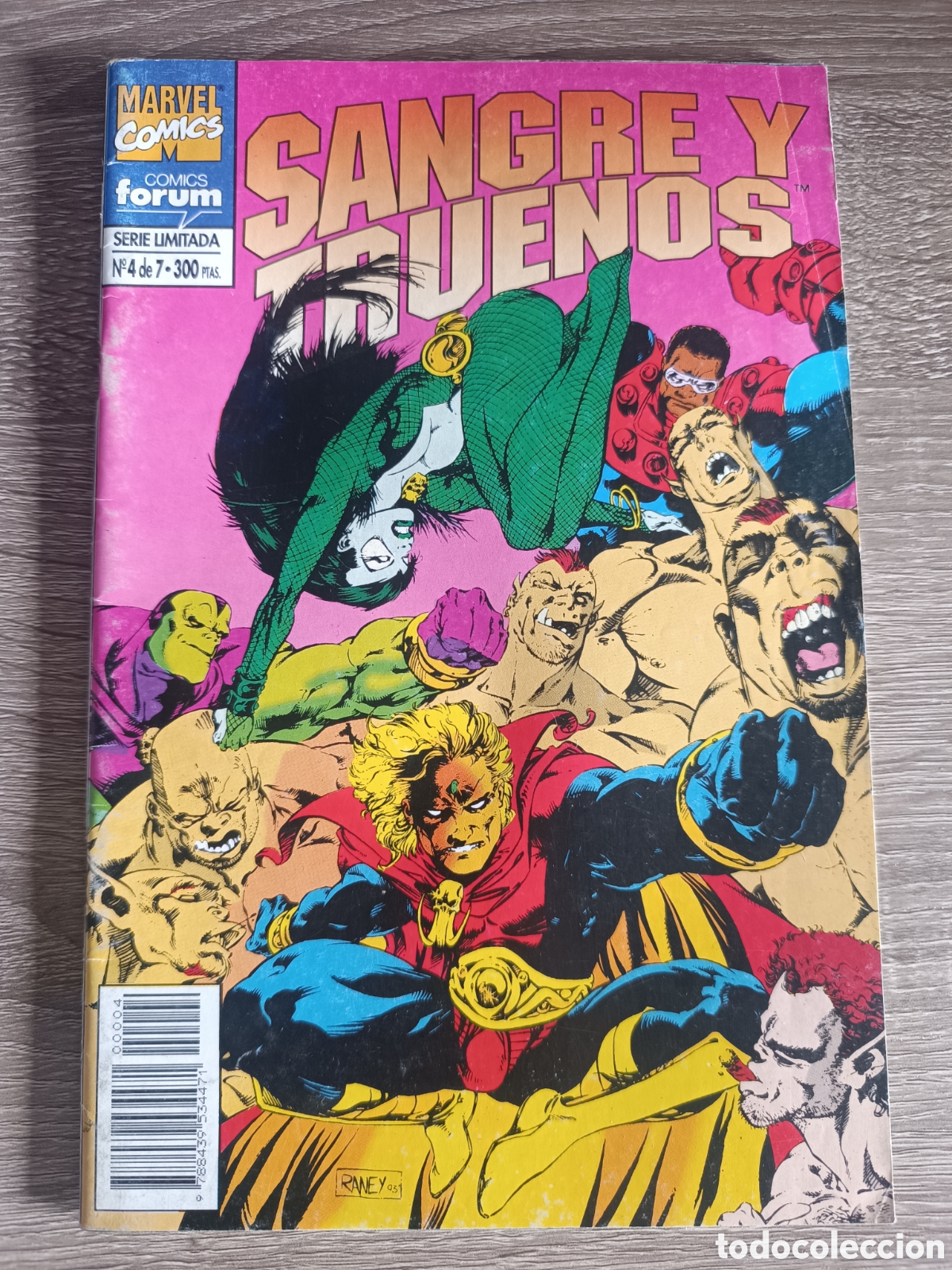 C&oacute;mics: Sangre y Truenos - Serie Limitada - n&ordm; 4 de 7 - Marvel C&oacute;mics - Forum - 1994 - Foto 1