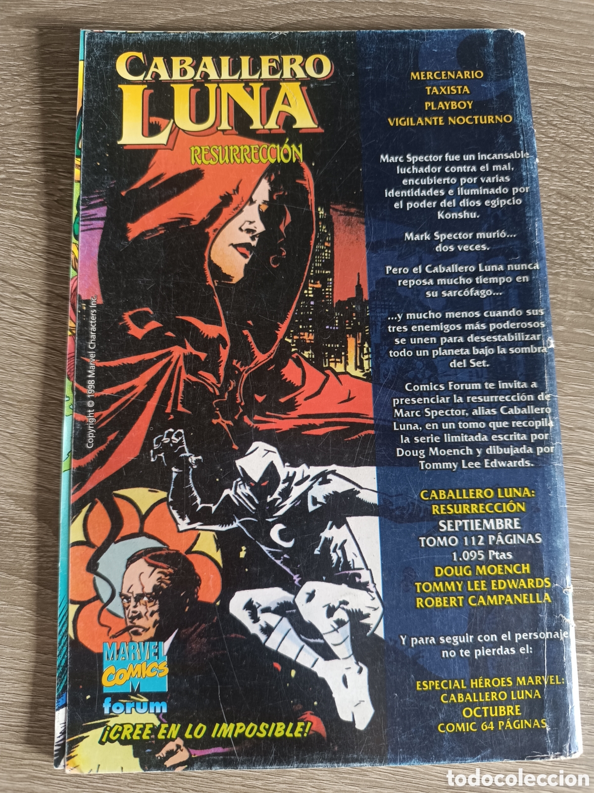 C&oacute;mics: H&eacute;roes y Leyendas - n&ordm; 1 - Marvel C&oacute;mics - Forum - 1998 - Foto 2
