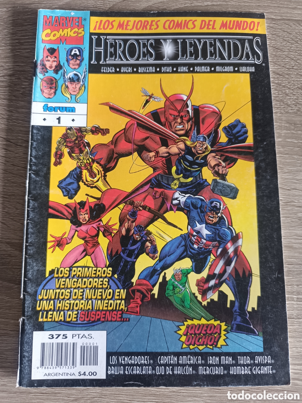 C&oacute;mics: H&eacute;roes y Leyendas - n&ordm; 1 - Marvel C&oacute;mics - Forum - 1998 - Foto 1