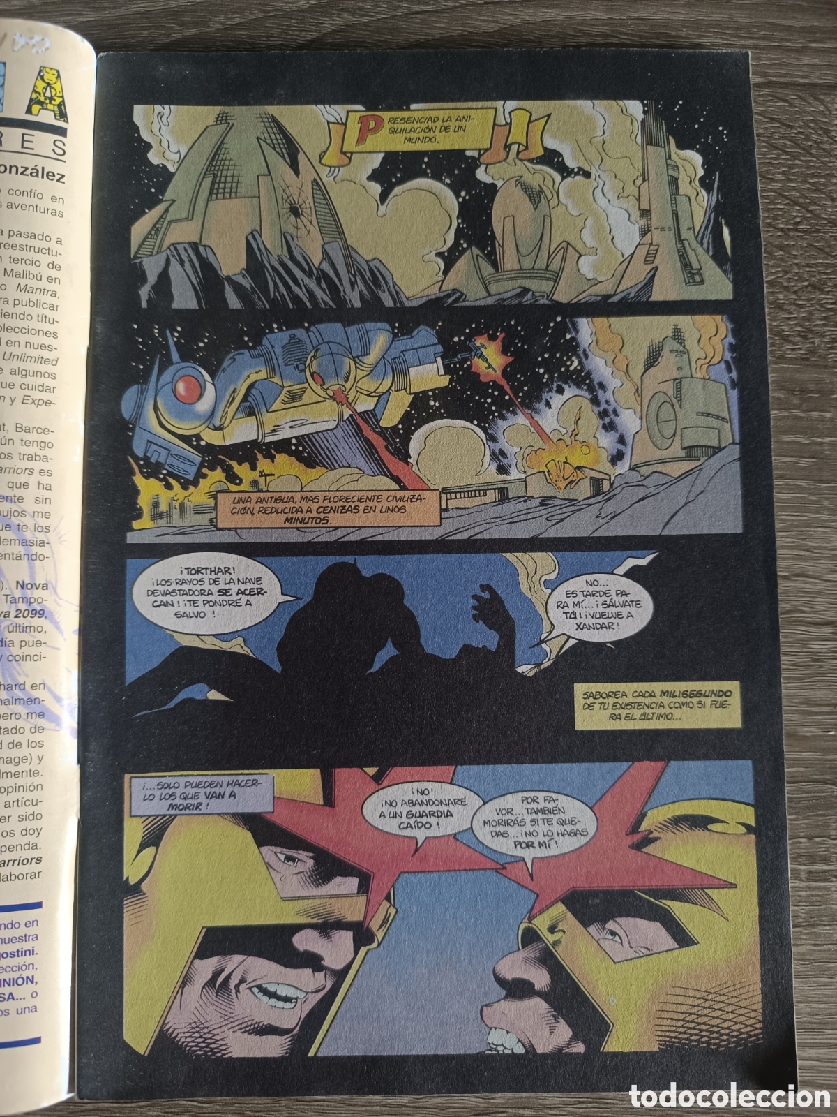 C&oacute;mics: Tormenta de Muerte - Nova - El Cohete Humano - n&ordm; 12 de 12 - Marvel C&oacute;mics - Forum - 1995 - Foto 5