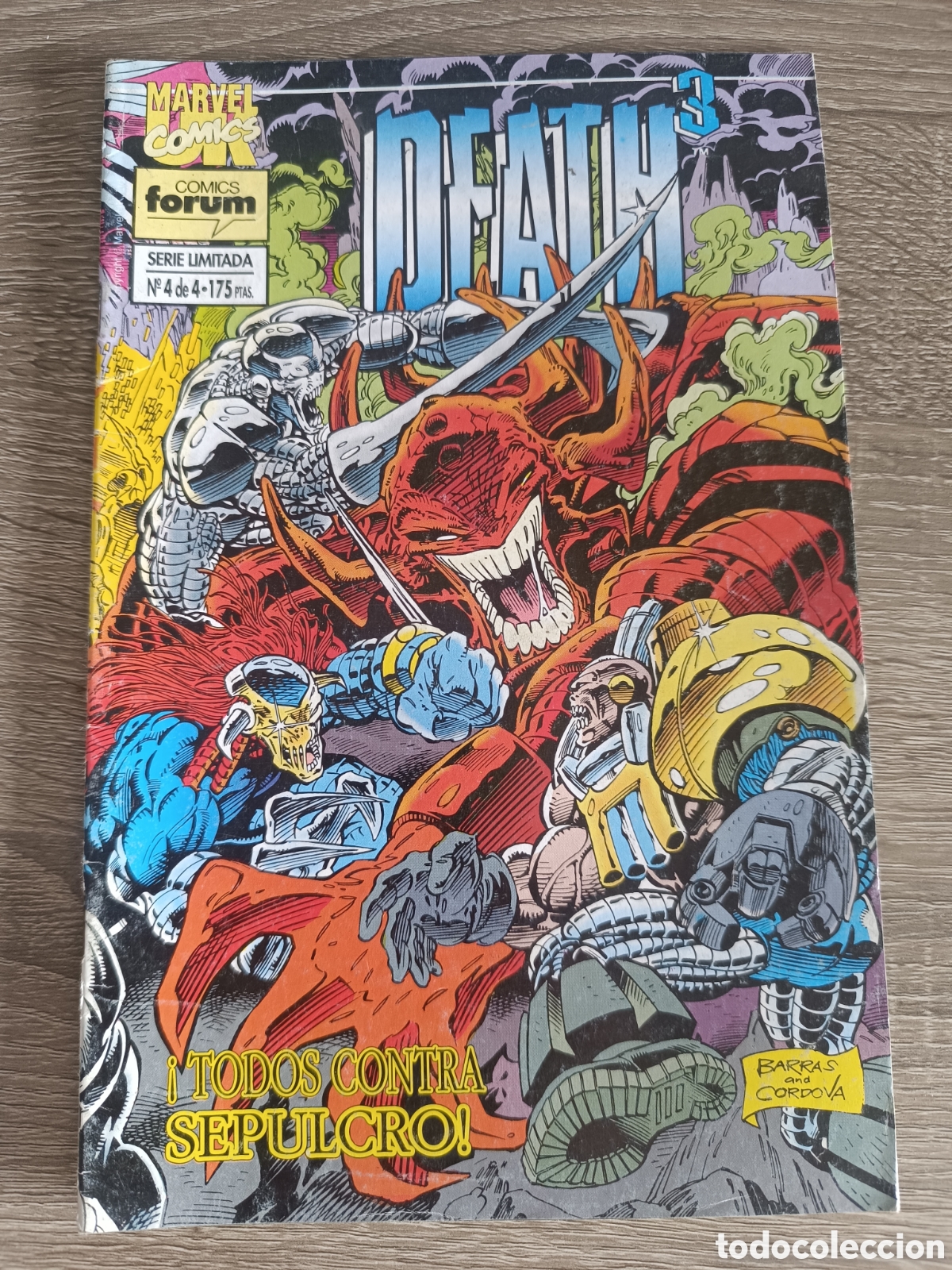 C&oacute;mics: Death 3 - Serie Limitada - n&ordm; 4 de 4 - Marvel C&oacute;mics - Forum - 1994 - Foto 1