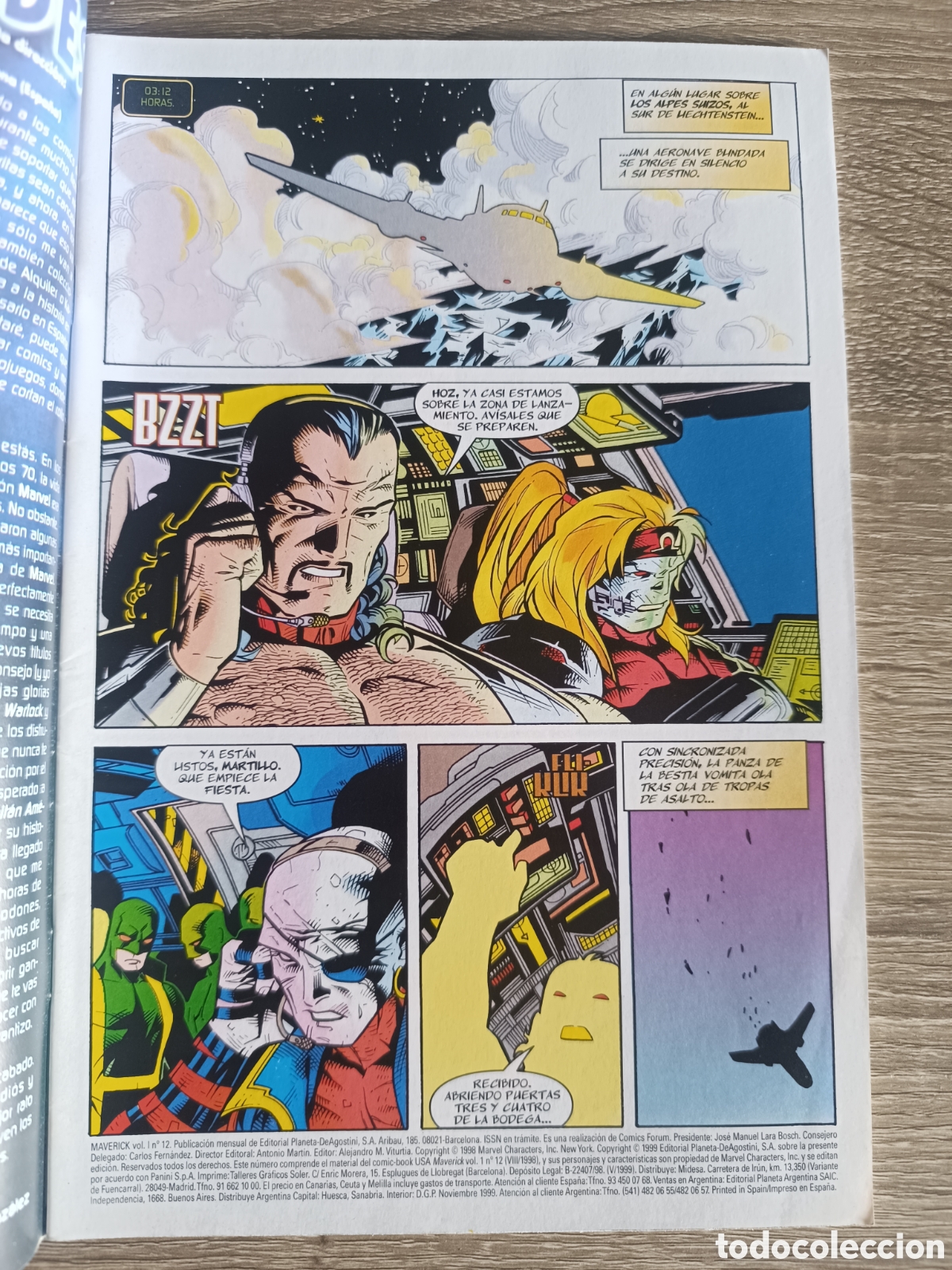C&oacute;mics: Maverick - Maverick vs Hoz - La Batalla Final - n&ordm; 12 - Marvel C&oacute;mics - Forum - 1999 - Foto 5