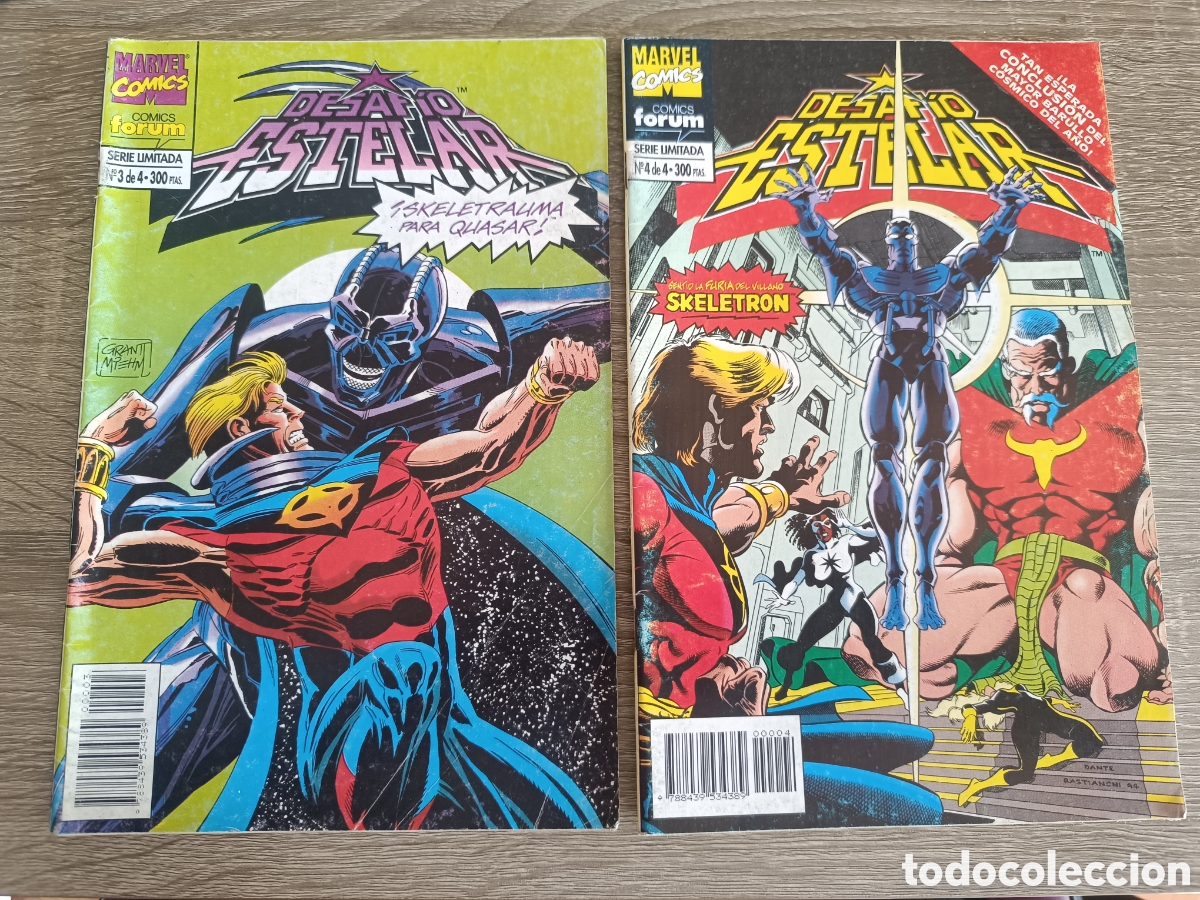 Fumetti: Desaf&iacute;o Estelar - Serie Limitada - n&ordm; 3 y 4 - Marvel C&oacute;mics - Forum - 1994