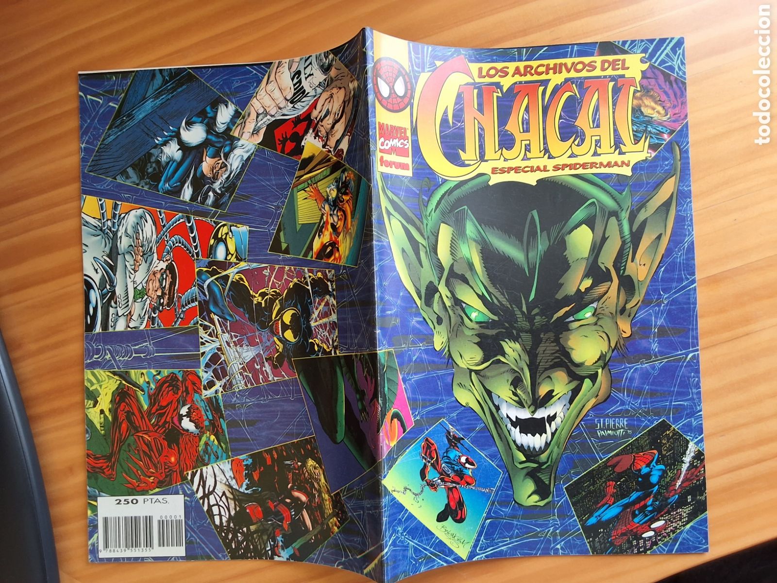 C&oacute;mics: Los archivos del chacal comic forum n&uacute;mero 1 a&ntilde;o 1996 mayo