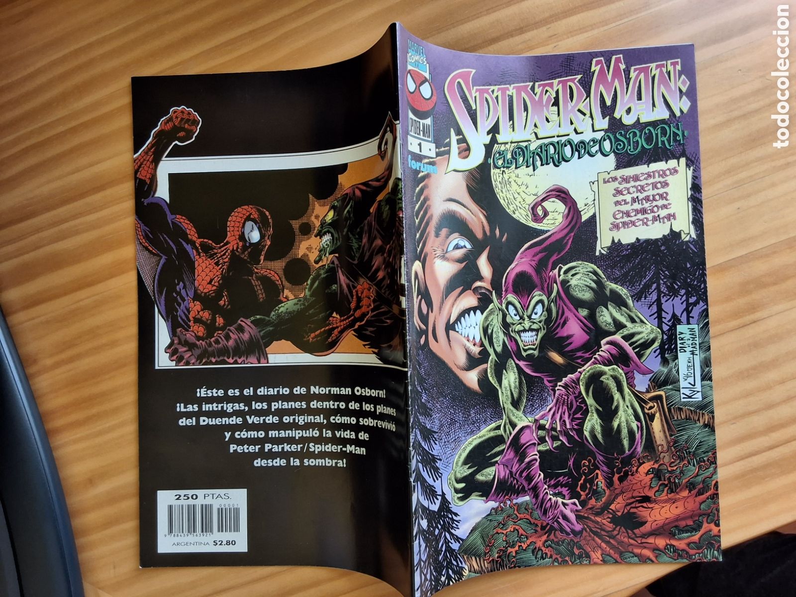 C&oacute;mics: Spiderman comic forum grapa numero 1 el diario de osborn - Foto 1