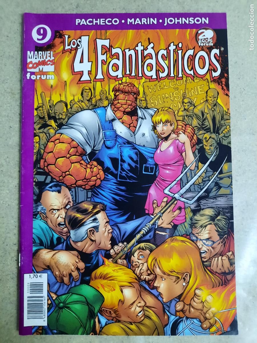 C&oacute;mics: LOS 4 FANT&Aacute;STICOS N&ordm; 9 - ED. FORUM - Foto 1