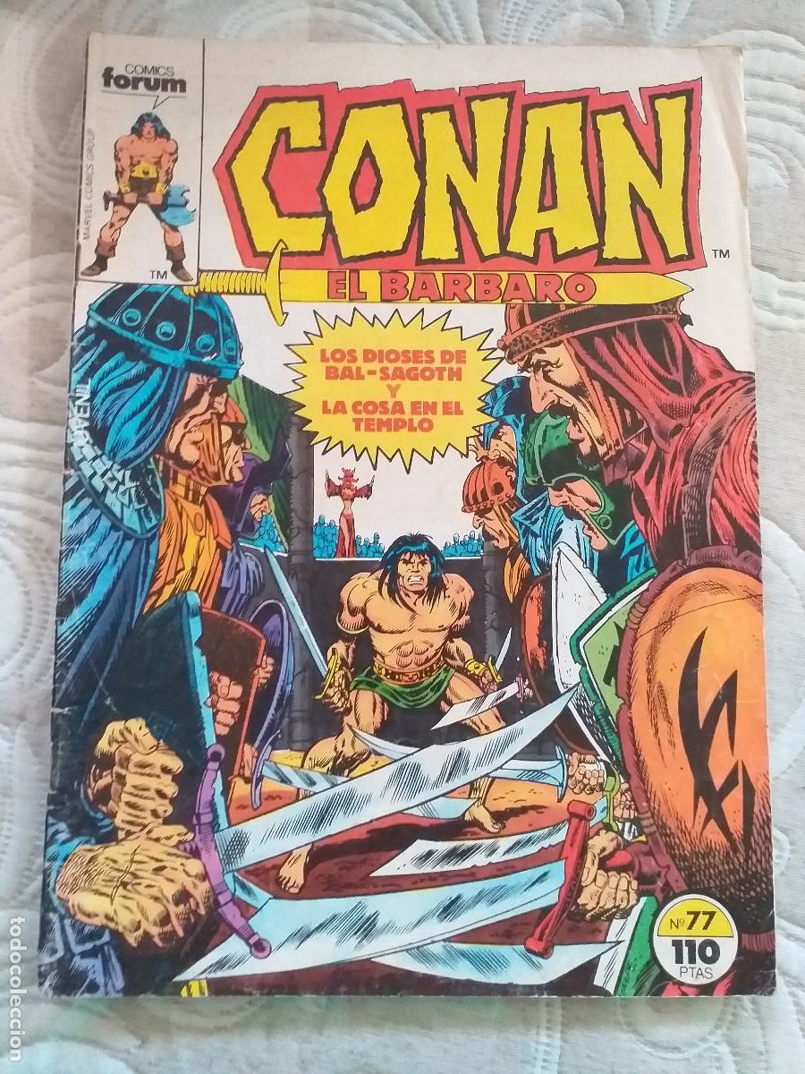 C&oacute;mics: CONAN EL B&Aacute;RBARO - vol.1 - N&ordm; 77 - Los dioses de Bal-Sagoth - FORUM - Foto 1