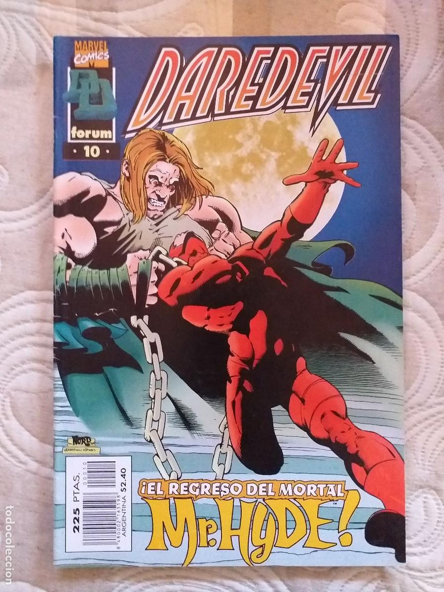 C&oacute;mics: DAREDEVIL - vol.2 BIS - N&ordm; 10 - &iexcl; EL REGRESO DE MR. HYDE ! - MARVEL EDGE FORUM - Foto 1
