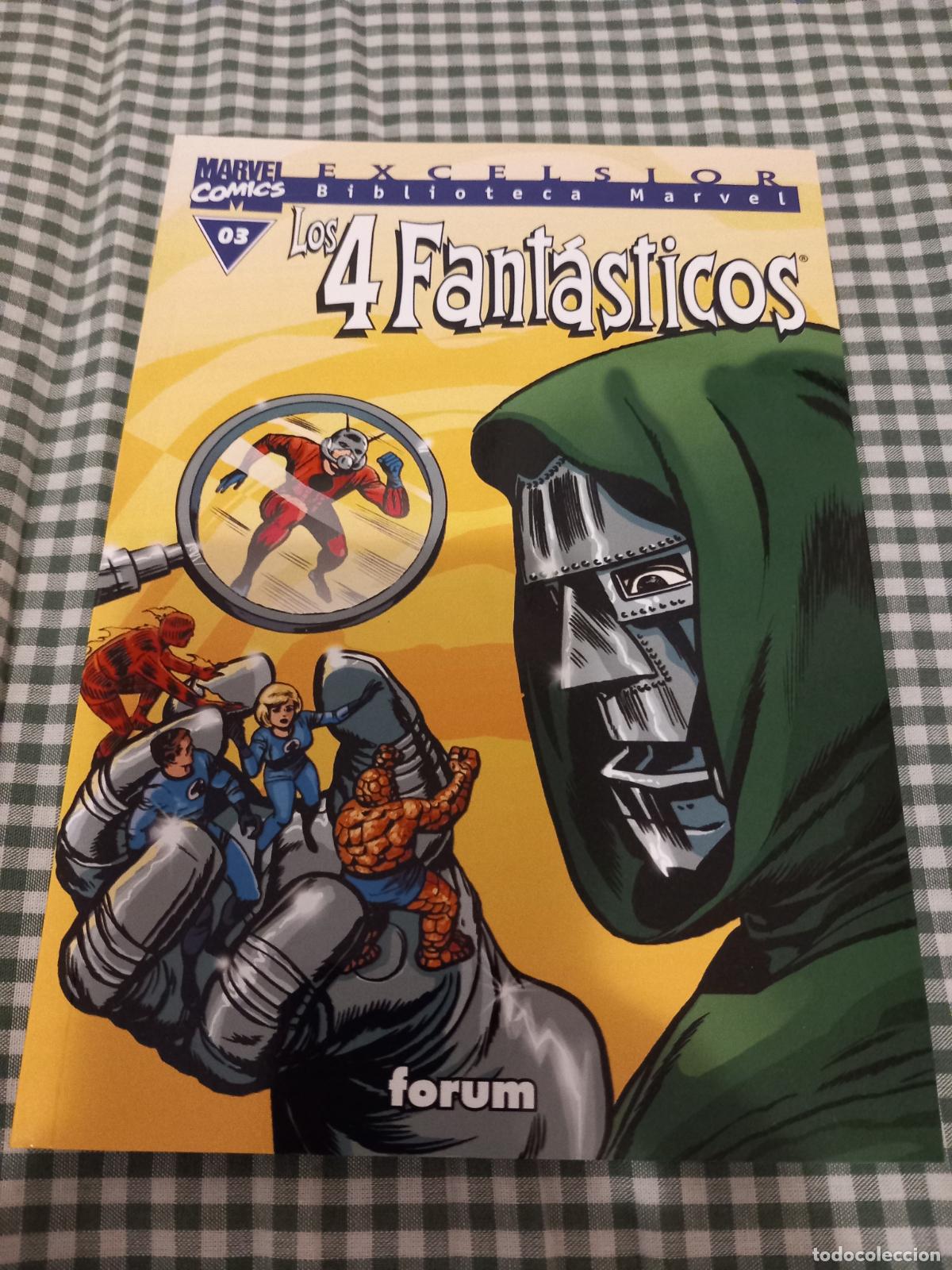 C&oacute;mics: Forum. Biblioteca Marvel 4 Fantasticos n&ordm;03 - Foto 1