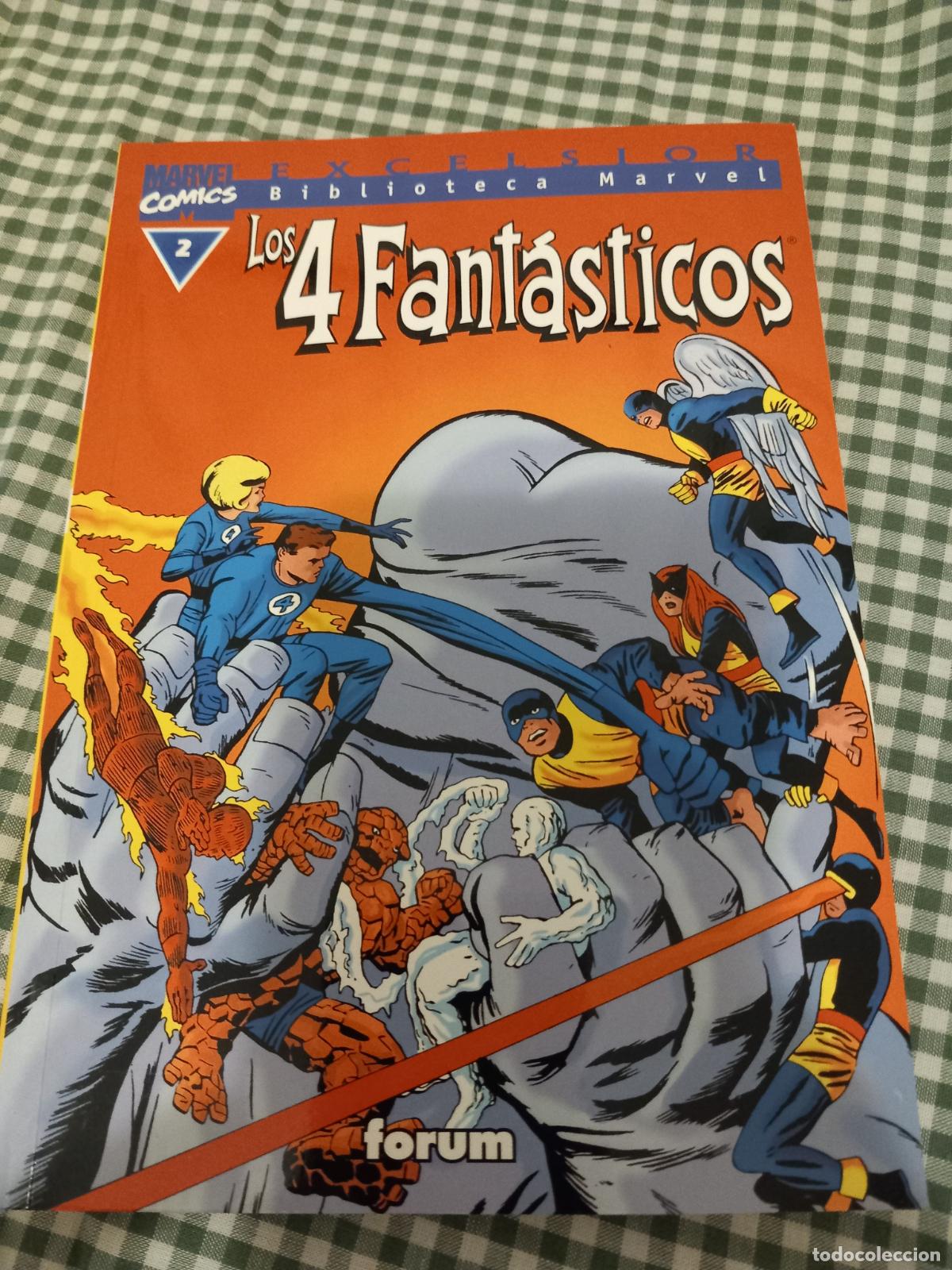 C&oacute;mics: Forum. Biblioteca Marvel 4 Fantasticos n&ordm;2 - Foto 1