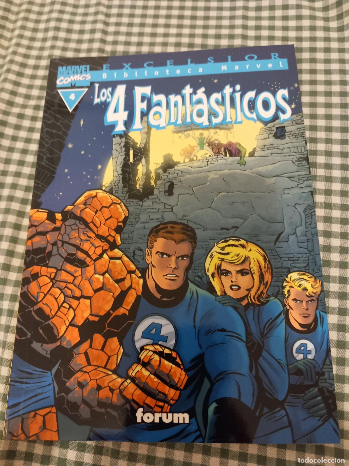 C&oacute;mics: Forum. Biblioteca Marvel 4 Fantasticos n&ordm;4 - Foto 1