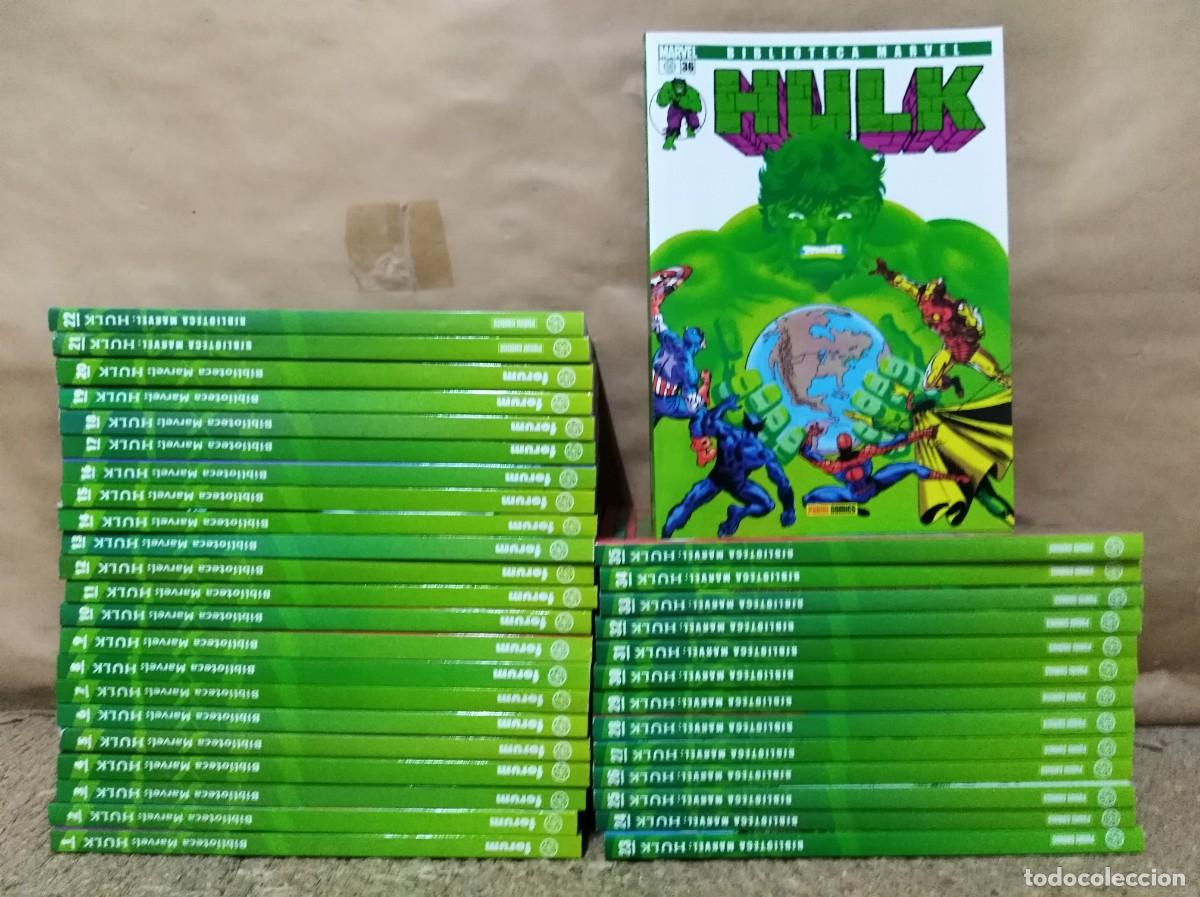 C&oacute;mics: Biblioteca Marvel.Hulk.Completa 36 Tomos.Forum.Panini - Foto 1