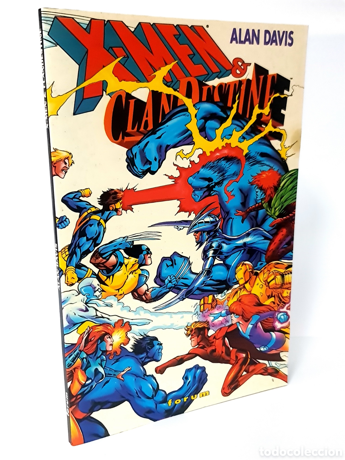 C&oacute;mics: EXCELENTE ESTADO X-MEN & CLANDESTINE ALAN DAVIS FORUM COMICS TOMO - Foto 1