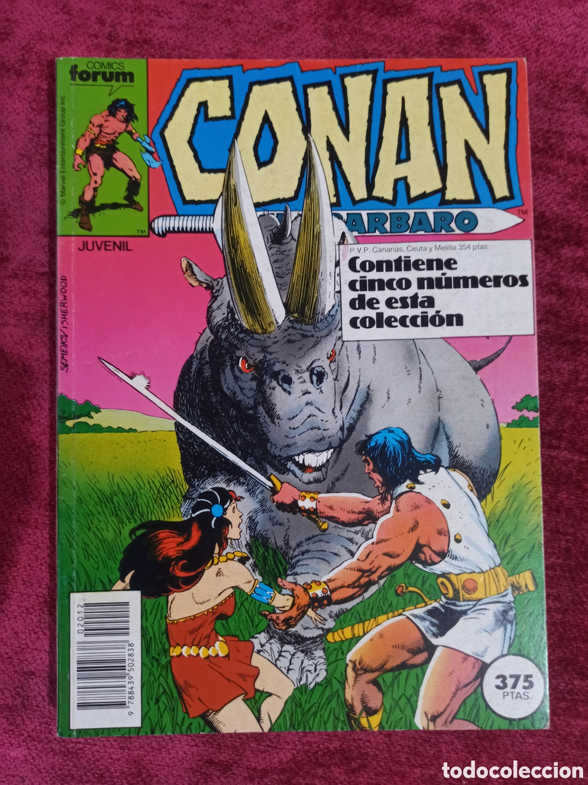 C&oacute;mics: Conan Rey numeros 146 al 150 Retapado - Foto 1