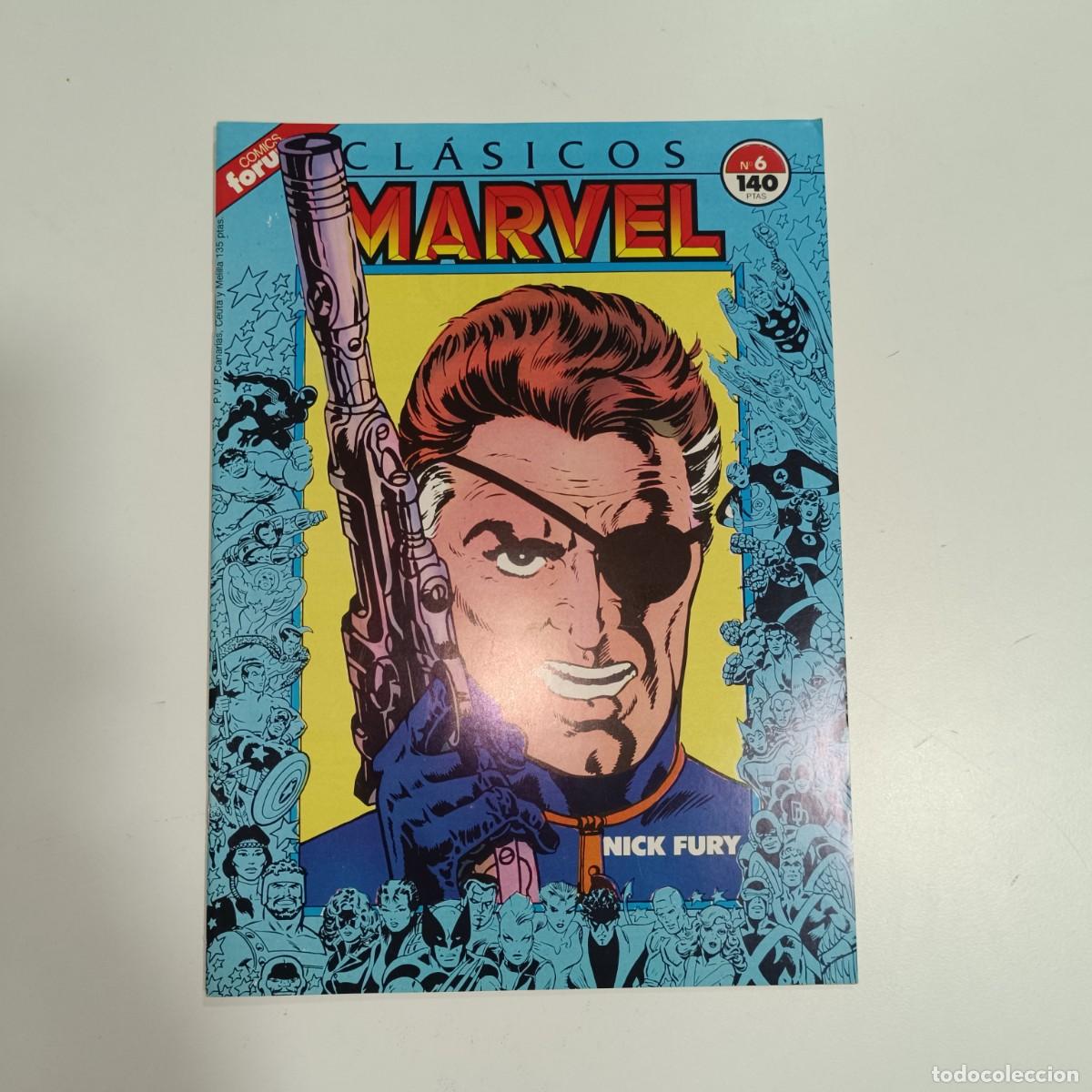 C&oacute;mics: DE KIOSCO CLASICOS MARVEL NUMERO 6 FORUM EXCELENTE ESTADO - Foto 2