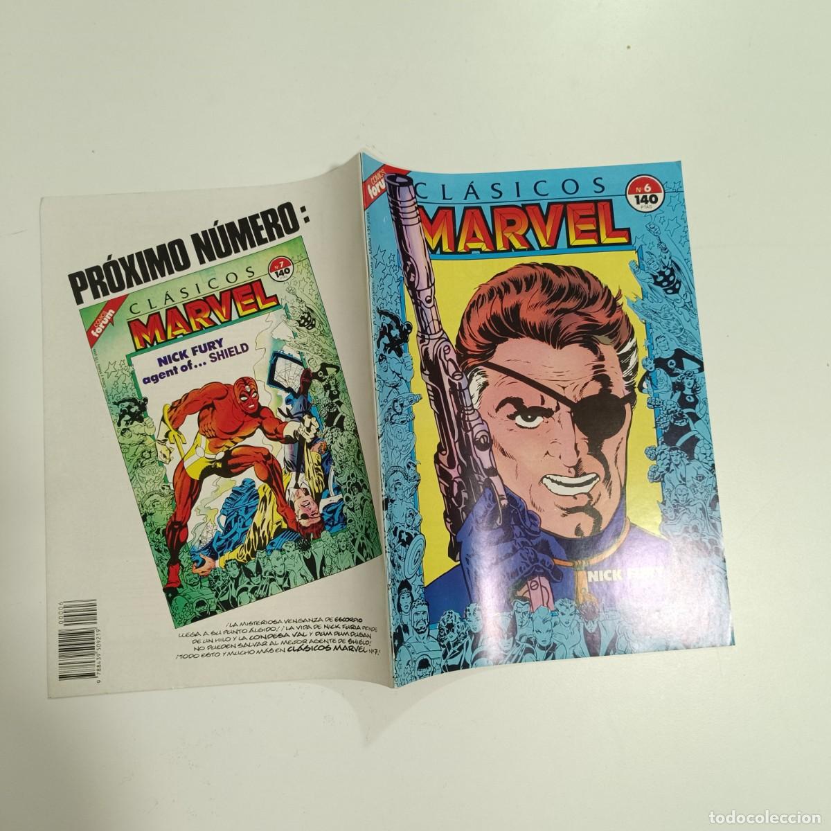 C&oacute;mics: DE KIOSCO CLASICOS MARVEL NUMERO 6 FORUM EXCELENTE ESTADO - Foto 1