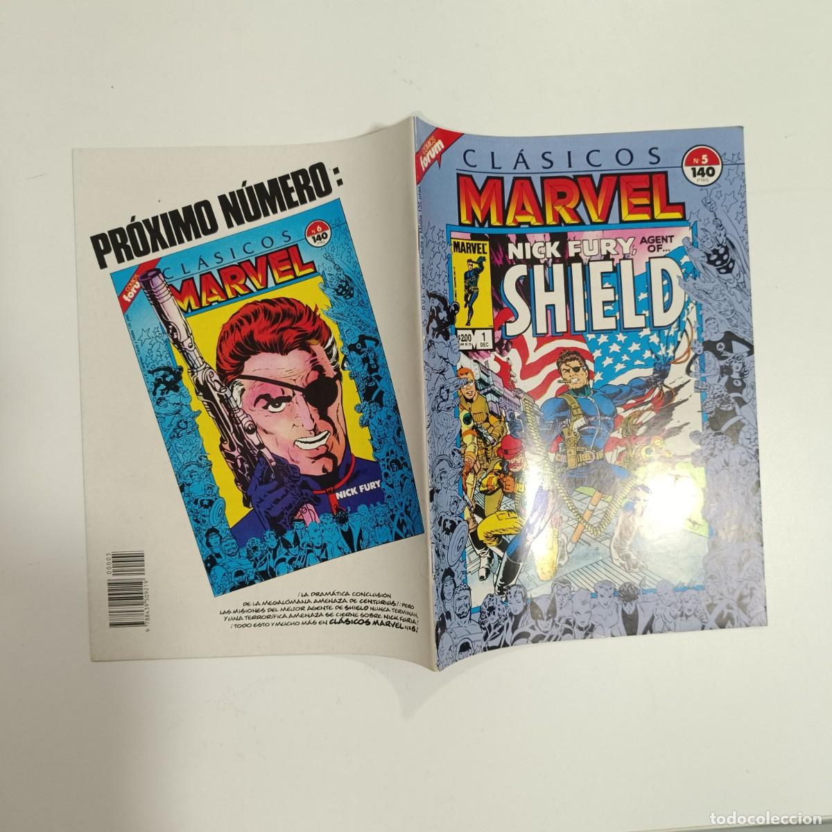C&oacute;mics: DE KIOSCO CLASICOS MARVEL NUMERO 5 FORUM EXCELENTE ESTADO - Foto 1
