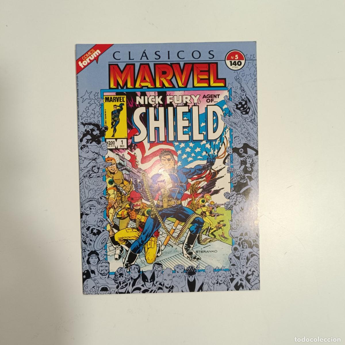 C&oacute;mics: DE KIOSCO CLASICOS MARVEL NUMERO 5 FORUM EXCELENTE ESTADO - Foto 2