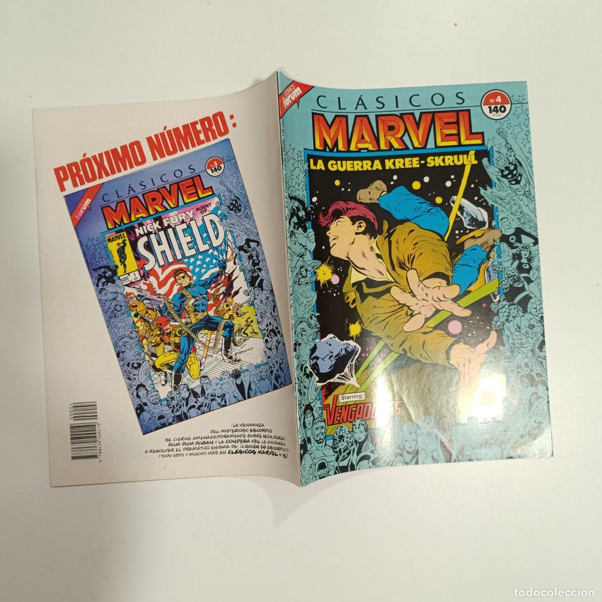 C&oacute;mics: DE KIOSCO CLASICOS MARVEL NUMERO 4 FORUM EXCELENTE ESTADO - Foto 1