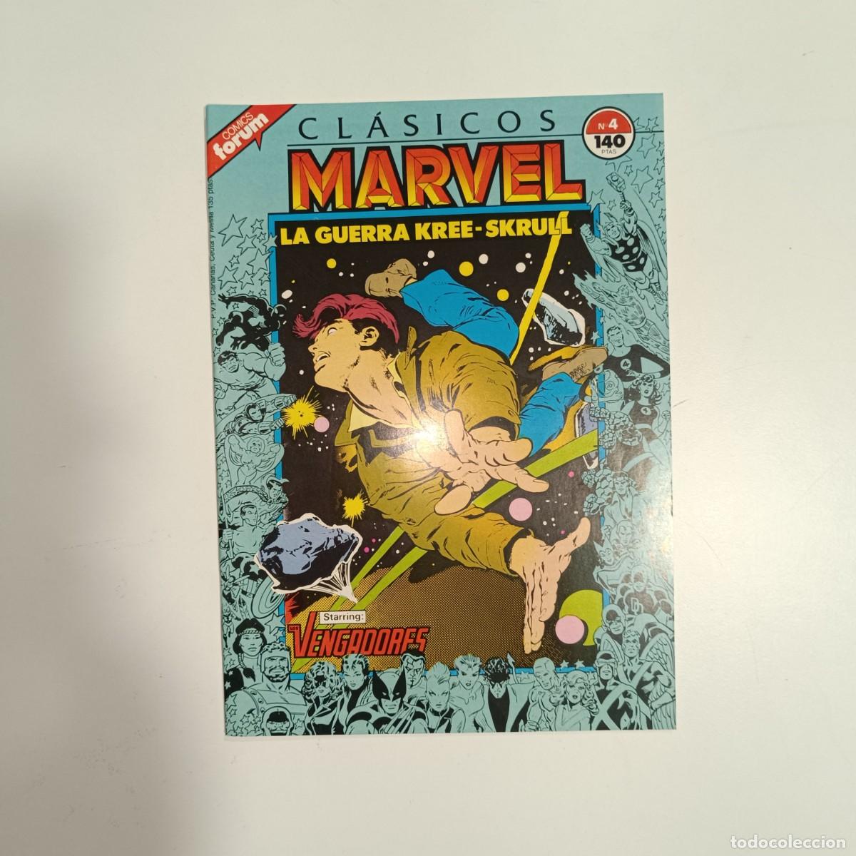 C&oacute;mics: DE KIOSCO CLASICOS MARVEL NUMERO 4 FORUM EXCELENTE ESTADO - Foto 2