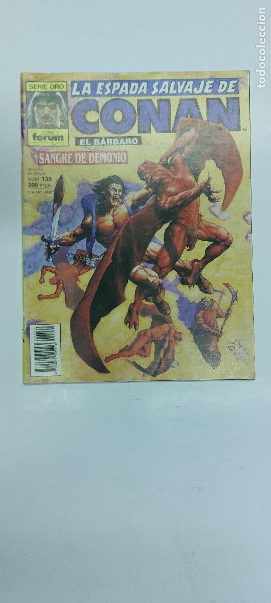 C&oacute;mics: La Espada Salvaje de Conan N&ordm; 139 Primera edici&oacute;n - Foto 1